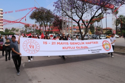 Adana, Gençlik Haftası’nı kutluyor