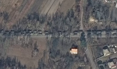 5 Km'lik Rus Ordusu Kiev'e İlerliyor