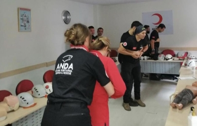 Kızılay’dan ilkyardım eğitimi