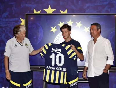 Fenerbahçe'nin yeni 10 numarası Arda Güler