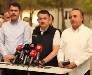 21 ilde çıkan 63 yangının 42'si kontrol altına alındı