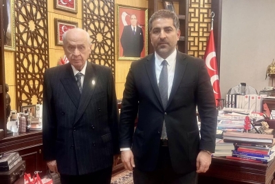 Emin Canlı’dan Lider Devlet Bahçeli’ye ziyaret