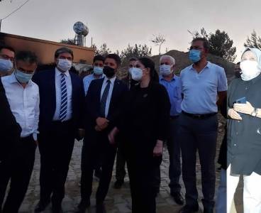 Cumhur İttifakı'ndan Kozan'daki yangın bölgesine çıkarma