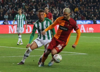 Konyaspor, Galatasaray’ın 14 maçlık kazanma serisini bozdu