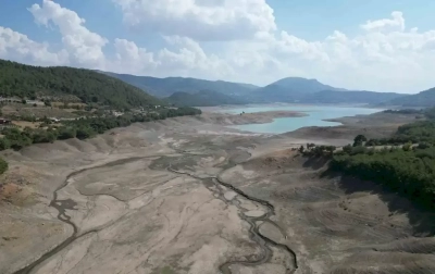 Kozan Barajı kuruyor