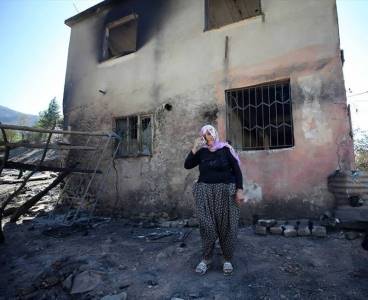 Kozan'daki orman yangını kontrol altına alındı