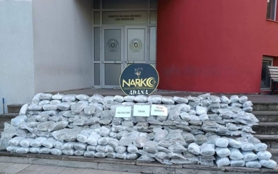 166 kilo 300 gram skunk ele geçirildi