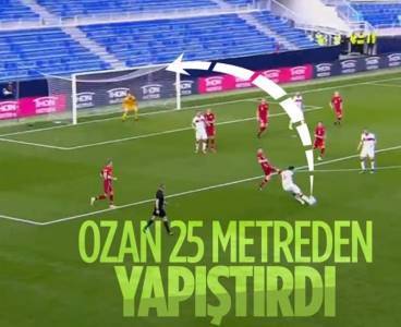 Ozan Tufan'dan Norveç'e harika gol