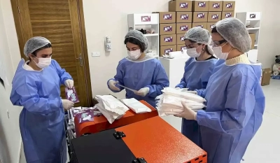 Seyhan Belediyesi hijyenik kadın pedi üretimine başladı