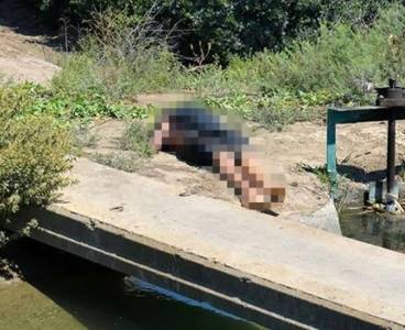 Sulama kanalında erkek cesedi bulundu