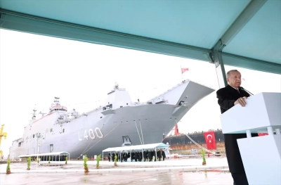 TCG Anadolu Gemisi TSK envanterine girdi