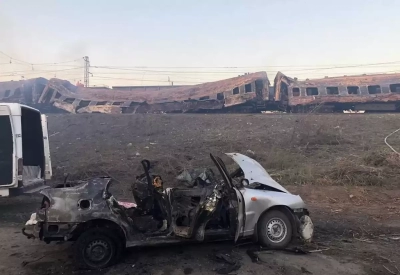 Rus ordusu Ukrayna'daki bir tren istasyonunu vurdu!
