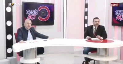 Ümit Özdağ canlı yayında 6,4 şiddetindeki depreme yakalandı