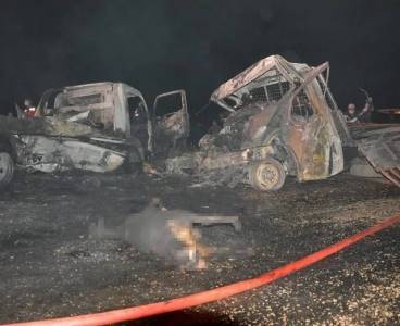 Antalya’da feci kaza: 2 kişi araç içinde yanarak öldü