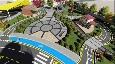 Başkan Kocaispir’den çocuklara trafik eğitim parkı