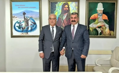 MHP’li Yusuf Kanlı’dan 100. Yıl Cemevi’ne ziyaret!