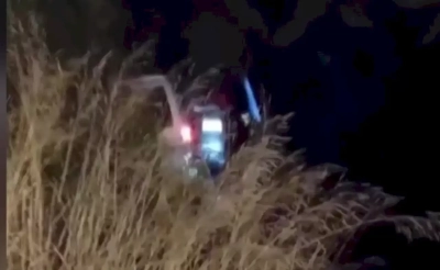 Rüzgarlı Tepe mevkiinde araba uçuruma uçtu: 2 yaralı