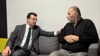 Ekrem İmamoğlu’ndan ülkücü başkan Sinan Ateş’in ailesine ziyaret