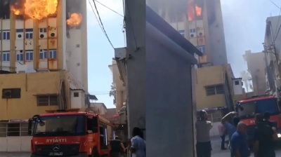 Çakmak Caddesi’ndeki bir iş merkezinde patlama
