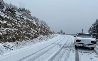 Feke, Saimbeyli, Tufanbeyli’ye kar yağdı